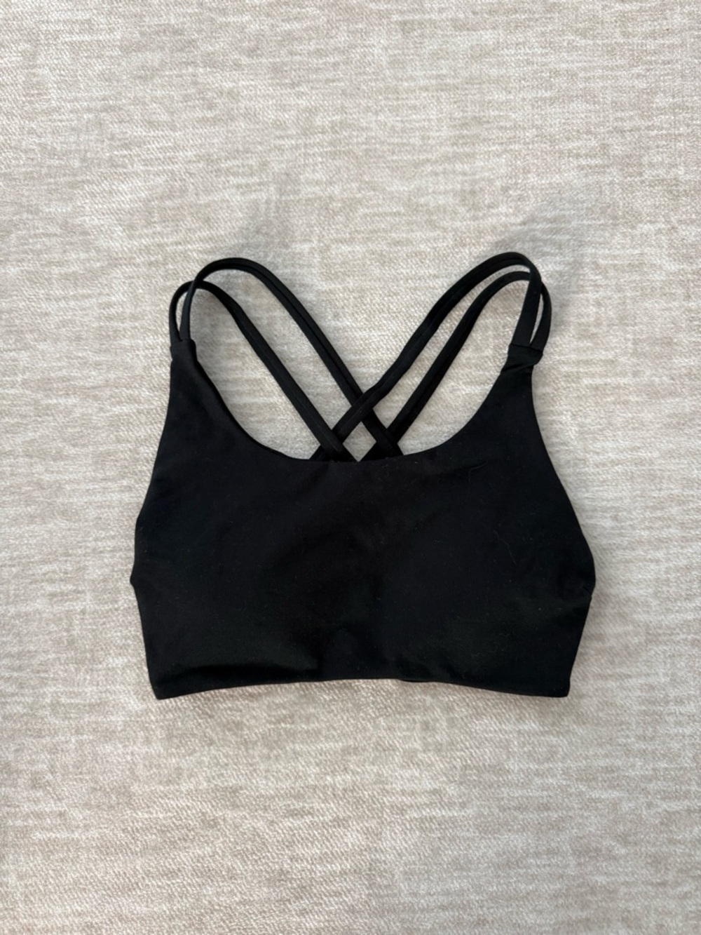 Bombshell Sportswear Barbell Sports Bra — Black - Picture 3 of 7